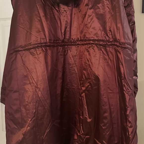 Metallic Burgundy Plus Size Torrid Coat!! - Picture 2 of 5